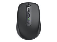 Logitech MX Anywhere 3S for Business - Souris - pour droitiers - optique - 6 boutons - sans fil - Bluetooth - récepteur USB Logitech Logi Bolt - graphite 910-006958