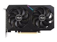 ASUS Dual GeForce RTX 3060 - Carte graphique - GF RTX 3060 - 8 Go GDDR6 - PCIe 4.0 - HDMI, 3 x DisplayPort 90YV0GB6-M0NA00