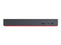 Lenovo ThinkPad Thunderbolt 3 Dock Gen2 - Réplicateur de port - Thunderbolt 3 - 2 x HDMI, 2 x DP, Thunderbolt - GigE - 135 Watt - Europe - pour ThinkPad L480 20LS, 20LT; P51s 20HB, 20HC, 20JY, 20K0; P52s 20LB, 20LC; T470 20HD, 20HE, 20JM, 20JN; T480 20L5, 20L6; T480s 20L7, 20L8; T570 20H9, 20HA, 20JW, 20JX; T580 20L9, 20LA; X1 Yoga (2nd Gen) 20JD, 20JE, 20JF, 20JG; X1 Yoga (3rd Gen) 20LD, 20LE, 20LF, 20LG; X280 20KE, 20KF 40AN0135EU