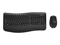 Microsoft Wireless Comfort Desktop 5050 - Ensemble clavier et souris - sans fil - 2.4 GHz - français PP4-00007