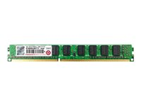 Transcend - DDR3L - module - 4 Go - DIMM 240 broches Profil très bas - 1600 MHz / PC3L-12800 - CL11 - 1.35 / 1.5 V - mémoire sans tampon - ECC TS512MLK72W6HL