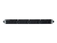 BUFFALO TeraStation 5400r WSS - Serveur NAS - 4 Baies - 8 To - montage en rack - SATA 3Gb/s - HDD 2 To x 4 - RAID 0, 1, 5, JBOD - Gigabit Ethernet - iSCSI - avec service d'échange du disque dur TeraStation VIP en 24 h pendant 3 ans WS5400RR0804S2EU