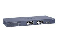 NETGEAR GS716T - Commutateur - Géré - 16 x 10/100/1000 + 2 x SFP - de bureau GS716TEU