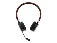 Jabra Evolve 65 SE MS Stereo - Micro-casque - sur-oreille - Bluetooth - sans fil - USB - avec support de chargement - Certifié pour Microsoft Teams - pour Jabra Evolve; LINK 380a MS 6599-833-399