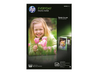 HP Everyday Photo Paper - Brillant - 8 millièmes de pouce - 100 x 150 mm - 200 g/m² - 100 feuille(s) papier photo - pour Deskjet 21XX, 2622, 36XX; ENVY 5010; Officejet 52XX, 80XX; Photosmart B110, Wireless B110 CR757A