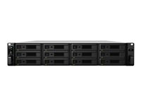 Synology SA3600 - Serveur NAS - 12 Baies - rack-montable - SATA 6Gb/s / SAS - RAID 0, 1, 5, 6, 10, JBOD, disque de réserve 5, 6 disques de secours, disque de réserve 10, disque de réserve 1, RAID F1, disque de secours F1 - RAM 16 Go - Gigabit Ethernet / 10 Gigabit Ethernet - iSCSI support - 2U SA3600