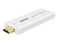 BenQ Qcast Mirror QP20 - Adaptateur de diffusion en continu de support réseau - 802.11ac - blanc 5A.JH328.10E