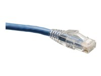 Tripp Lite 200ft Cat6 Gigabit Solid Conductor Snagless Patch Cable RJ45 M/M Blue 200' - Cordon de raccordement - RJ-45 (M) pour RJ-45 (M) - 61 m - CAT 6 - démarré, sans crochet, solide - bleu N202-200-BL