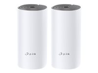 TP-Link Deco E4 - - système Wi-Fi - (2 routeurs) - jusqu'à 2800 pieds carrés - maillage - Wi-Fi 5 - Bi-bande DECO E4(2-PACK)