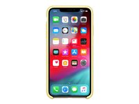 Apple - Coque de protection pour téléphone portable - silicone - jaune - pour iPhone Xs Max MUJR2ZM/A