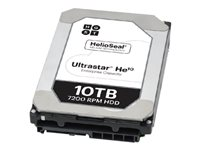 HGST Ultrastar He10 HUH721010AL4200 - Disque dur - 10 To - interne - 3.5" - SAS 12Gb/s - 7200 tours/min - mémoire tampon : 256 Mo 0F27402