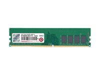 Transcend JetRAM - DDR4 - module - 16 Go - DIMM 288 broches - 3200 MHz / PC4-25600 - CL22 - 1.2 V - mémoire sans tampon - non ECC JM3200HLE-16G