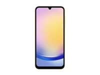 Samsung Galaxy A25 - 5G smartphone - double SIM - RAM 8 Go / Mémoire interne 256 Go - microSD slot - écran OEL - 6.5" - 2340 x 1080 pixels (120 Hz) - 3 x caméras arrière 50 MP, 8 MP, 2 MP - front camera 13 MP - jaune SM-A256BZYHEUB