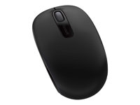 Microsoft Wireless Mobile Mouse 1850 for Business - Souris - droitiers et gauchers - optique - 3 boutons - sans fil - 2.4 GHz - récepteur sans fil USB - noir 7MM-00002