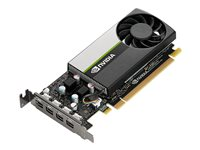 NVIDIA T1000 - Carte graphique - T1000 - 8 Go GDDR6 - PCIe 3.0 x16 profil bas - 4 x Mini DisplayPort VCNT1000-8GB-PB