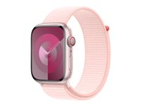 Apple - Boucle pour montre intelligente - 45 mm - 145 - 220 mm - Rose clair MT5F3ZM/A