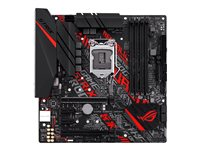 ASUS ROG STRIX B360-G GAMING - Carte-mère - micro ATX - Socket LGA1151 - B360 Chipset - USB 3.1 Gen 1, USB 3.1 Gen 2 - Gigabit LAN - carte graphique embarquée (unité centrale requise) - audio HD (8 canaux) 90MB0WD0-M0EAY0