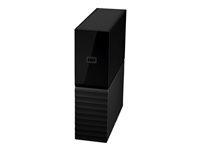 WD My Book WDBBGB0160HBK - Disque dur - chiffré - 16 To - externe (de bureau) - USB 3.0 - AES 256 bits - noir WDBBGB0160HBK-EESN