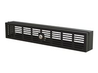 StarTech.com 2U Rack Mount Security Cover, Hinged Locking Rack Panel/ Cage/Door for Physical Security/ Access Control of 19" Server Rack & Network Cabinet, Assembled with Mounting Hardware - 2U Security Cover (RKSECLK2U) - Capot de sécurité de rack - noir - 2U - 19" RKSECLK2U