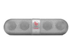 Beats Pill 2.0 - Haut-parleur - pour utilisation mobile - sans fil - argenté(e) - pour Apple iPad (3rd generation), iPad 1, 2, iPad Air, iPad Air 2, iPad mini, iPad mini 2, 3, iPad with Retina display (4th generation), iPhone 3G, 3GS, 4, 4S, 5, 5c, 5s, 6, MH9L2ZM/A