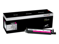 Lexmark 700D3 - Magenta - original - kit de développement LCCP - pour Lexmark C2132, CS310, CS317, CS417, CS517, CX317, CX410, CX417, CX510, CX517, XC2130 70C0D30