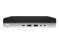 HP EliteDesk 800 G5 - mini bureau - Core i5 9500 3 GHz - vPro - 8 Go - SSD 256 Go - Français 8DY92EA#ABF?NO STAND