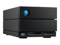 LaCie 2big Dock STLG28000400 - Baie de disques - 28 To - 2 Baies (SATA-600) - HDD 14 To x 2 - Thunderbolt 3, USB 3.2 Gen 2 (externe) - avec Plan de service de récupération des données d'une durée de 5 ans STLG28000400