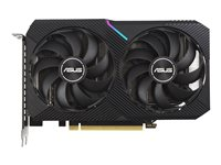 ASUS DUAL-RTX3060-O12G-V2 - OC Edition - carte graphique - GF RTX 3060 - 12 Go GDDR6 - PCIe 4.0 x16 - HDMI, 3 x DisplayPort 90YV0GB2-M0NA10