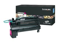 Lexmark - À rendement extrêmement élevé - magenta - original - cartouche de toner LCCP - pour Lexmark X792de, X792dte, X792dtfe, X792dtme, X792dtpe, X792dtse X792X2MG