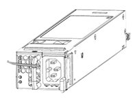 Cisco Back-to-Front Cooling - Alimentation - branchement à chaud / redondante (module enfichable) - CA 100-240 V - 750 Watt - pour Catalyst 4500-X C4KX-PWR-750AC-F=