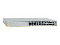 Allied Telesis AT x510DP-28GTX - Commutateur - C2+ - Géré - 24 x 10/100/1000 + 2 x 10 Gigabit Ethernet / 1 Gigabit Ethernet SFP+ + 2 x 10 Gigabit SFP+ - flux d'air de l'avant vers l'arrière - Montable sur rack AT-X510DP-28GTX