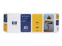 HP 83 UV - 680 ml - jaune - original - DesignJet - cartouche d'encre - pour DesignJet 5000, 5000ps, 5000ps uv, 5000uv, 5500, 5500 uv, 5500mfp, 5500ps, 5500ps uv C4943A