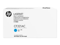 HP 653A - Cyan - originale - LaserJet - cartouche de toner (CF321A) - pour LaserJet Enterprise MFP M680; LaserJet Enterprise Flow MFP M680; LaserJet Managed MFP M680 CF321AC