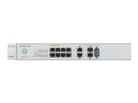 Zyxel Nebula NSW100-10P - Commutateur - Géré - 8 x 10/100/1000 (PoE) + 2 x SFP Gigabit combiné - Montable sur rack - PoE+ (375 W) ZY-NSW10010P