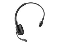 EPOS IMPACT SDW 5036T - Système de casque - sur-oreille - DECT - sans fil, filaire - noir - Certifié pour Microsoft Teams, Optimisé pour la CU 1001037