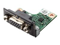 HP Flex IO Card - Port VGA - pour EliteDesk 705 G5, 800 G5; ProDesk 400 G6, 40X G4, 600 G5; Workstation Z1 G5, Z2, Z2 G4 3TK80AA