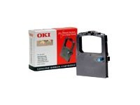 OKI - Noir - ruban d'impression - pour OKI ML280; Microline 182, 183, 192, 193, 280, 280eco, 320, 321, 3320, 3321 09002303