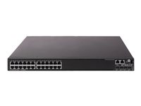 HPE 5130-24G-4SFP+ 1-slot HI - Commutateur - C3 - Géré - 24 x 10/100/1000 + 4 x 10 Gigabit SFP+ - Montable sur rack JH323A