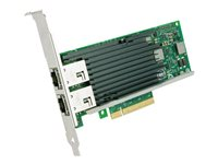 Intel X540-T2 - Adaptateur réseau - PCIe 2.0 x8 profil bas - 10Gb Ethernet x 2 - pour System x3100 M3; x3100 M5; x3250 M4; x35XX M4; x3650 M4 HD; x36XX M3; x3850 X6; x3950 X6 49Y7970