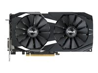 ASUS DUAL-RX580-4G - Carte graphique - Radeon RX 580 - 4 Go GDDR5 - PCIe 3.0 x16 - DVI, 2 x HDMI, 2 x DisplayPort 90YV0AQ2-M0NA00