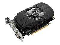 ASUS PH-GTX1050TI-4G - Carte graphique - GF GTX 1050 Ti - 4 Go GDDR5 - PCIe 3.0 x16 - DVI, HDMI, DisplayPort PH-GTX1050TI-4G