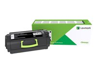 Lexmark 622E - Noir - original - cartouche de toner LCCP, LRP, Entreprise Lexmark - pour Lexmark MX710, MX711, MX810, MX811, MX812 62D200E