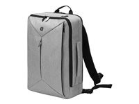 DICOTA Dual EDGE - Sac à dos pour ordinateur portable - 13" - 15.6" - gris clair D31527