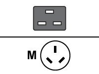 Cisco - Câble d'alimentation - IEC 60320 C19 pour SAA AS 3112 (M) - CA 250 V - 4.3 m - Australie, Nouvelle-Zélande - pour Catalyst 4503, 4504, 4506, 4507R, 4510R CAB-A3112-C19-AUS=