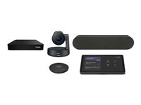 Logitech Medium Microsoft Teams Rooms on Windows with Tap + Rally System + Lenovo ThinkSmart Core - Kit de vidéo-conférence - avec 90 days Logitech JumpStart registration - Certifié pour Microsoft Teams Rooms TAPRALMSTLNV