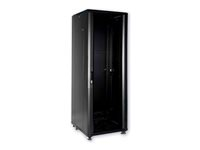 MCL - Rack armoire - l 600, d 600 - autonome - noir - 42U - 19" IC6B99AL60P6024