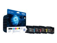 Brother LC1280XLVALBP - Pack de 4 - noir, jaune, cyan, magenta - original - cartouche d'encre - pour Brother MFC-J5910DW, MFC-J6510DW, MFC-J6710DW, MFC-J6910DW LC1280XLVALBP