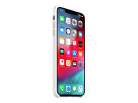 Apple - Coque de protection pour téléphone portable - silicone - blanc - pour iPhone XS Max MRWF2ZM/A