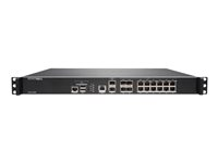 SonicWall NSa 4600 - Dispositif de sécurité - Haute disponibilité - 10GbE - 1U - rack-montable 02-SSC-1001