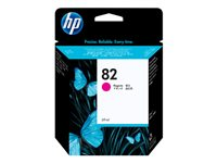 HP 82 - 69 ml - magenta - original - cartouche d'encre - pour DesignJet 500, 500ps, 510, 510ps, 800, 800ps, 815mfp, 820; Designjet Copier cc800ps C4912A